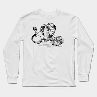 Careful Lion Long Sleeve T-Shirt